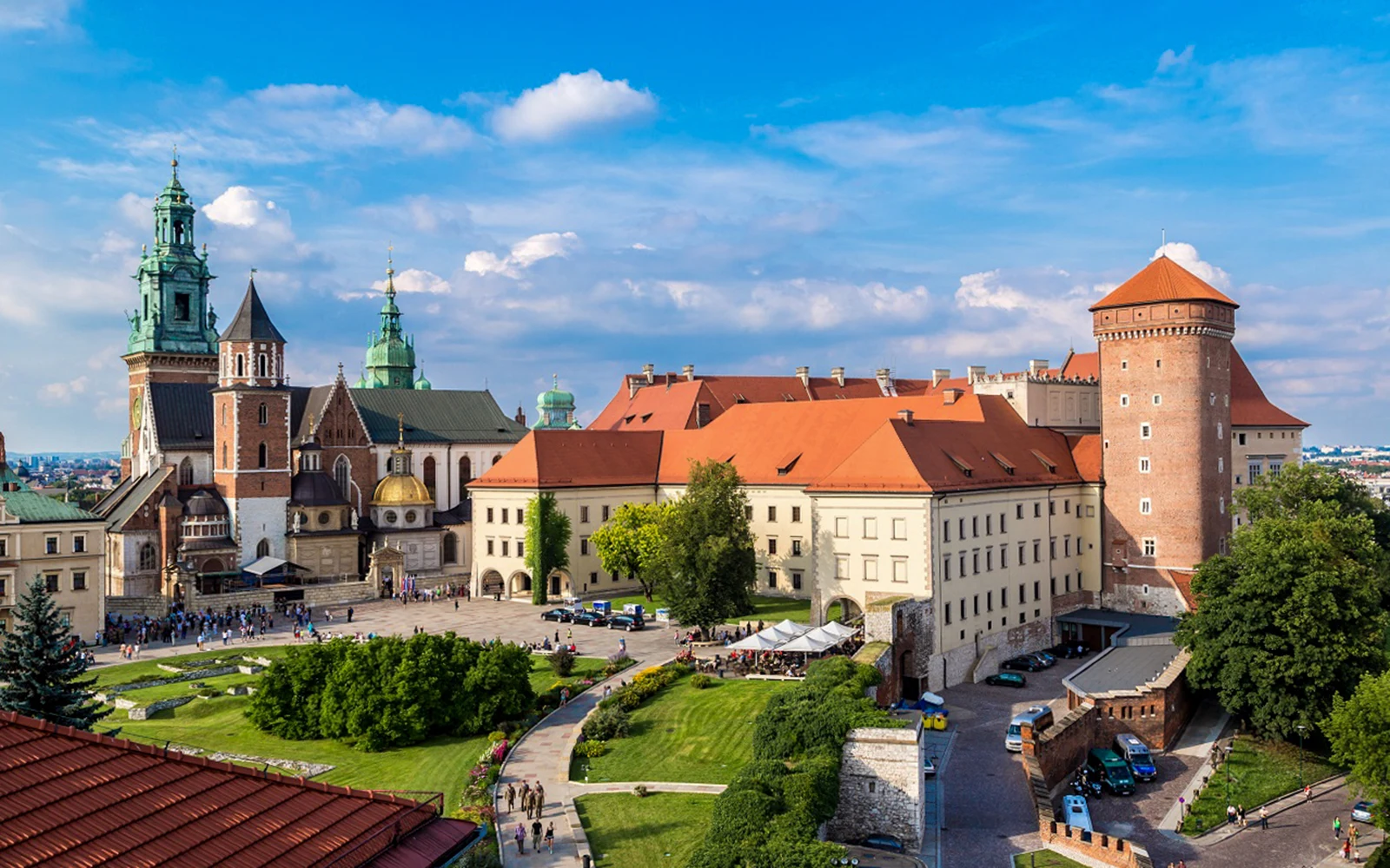 Wawel Royal Castle in Krakow